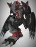 Black Wargreymon red mode,BKWRM
