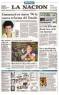 Tapa Diario La Nacion