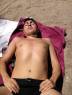 Yo tomando sol