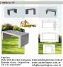 bancos de plaza,bancos para plazas,bancos de cemento,mobiliario urbano,mesas,banquetas,sillas,alumin
