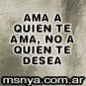 ama a quien te ama