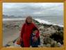 con mi hijo natanael en mar del plata