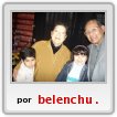 mis abuelos y mi hermanito y yo