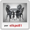 JUEGO DE JARDIN,JUEGO DE JARDIN DE HIERRO,MOBILIARIO,FILFER
