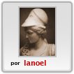ATENEA PENSATIVA,GRABADO DE ALEJANDRO LANOEL