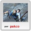 Denu y Yo en el Puerto d e Olivos