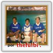 Bochini junto al tata lopez