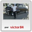 posteando con  un auto